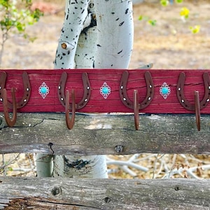 Coat Rack, Farm Girl Gifts, Country Home Decor, Coat Hooks, Towel Rack, Country Girl Gift, Horse girl gift, Farm house gift, Rustic decor