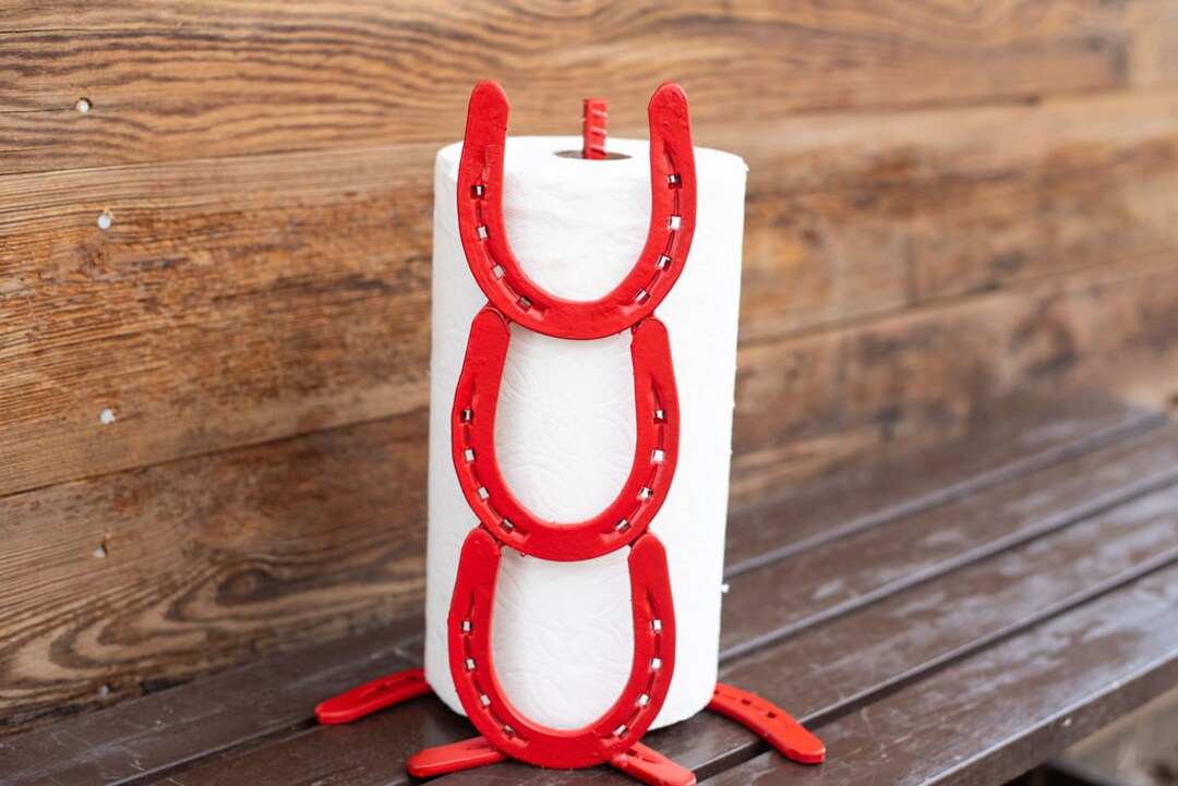 Owlgift Holz-Papierhandtuchhalter Mit Hahn-Design – Rustikal, Standfest & Einfach Abzureißen