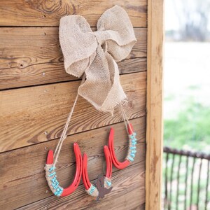 Horseshoe Wall Decor - Horseshoe Wall Art - Rustic Decor - Country Home Decor - Rustic Home Decor - Wall Decor - Rustic Wall Decor - Country
