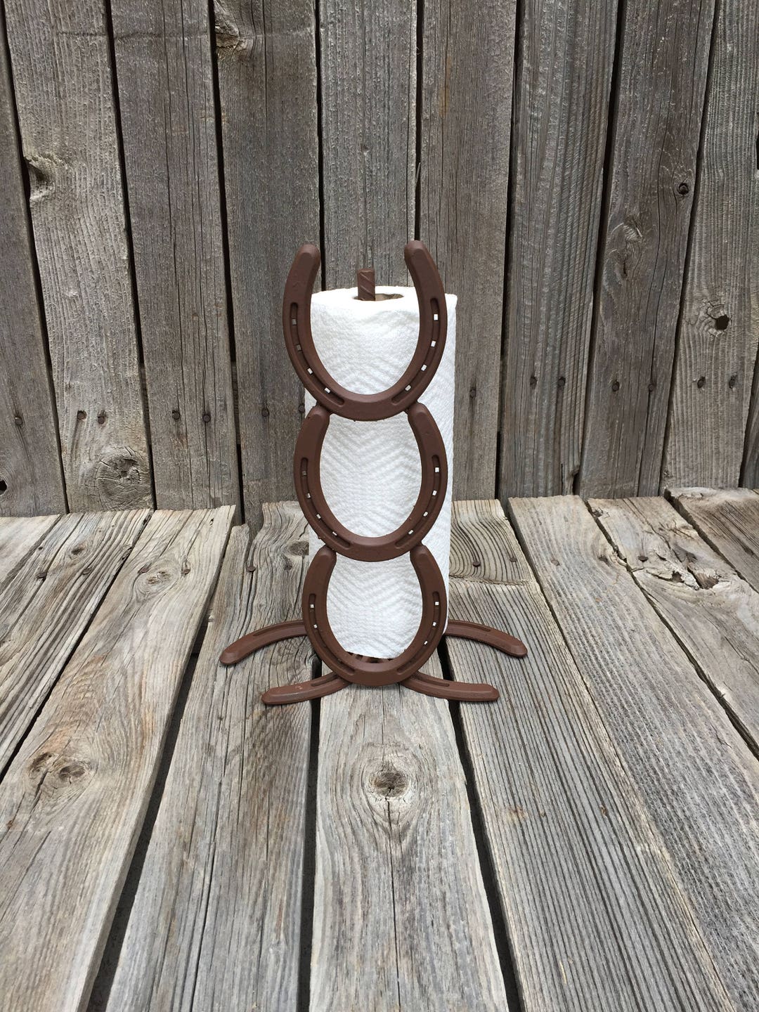 Paper Towel Holder, Rustic Paper Towel Holder, Brown Paper Towel Holder