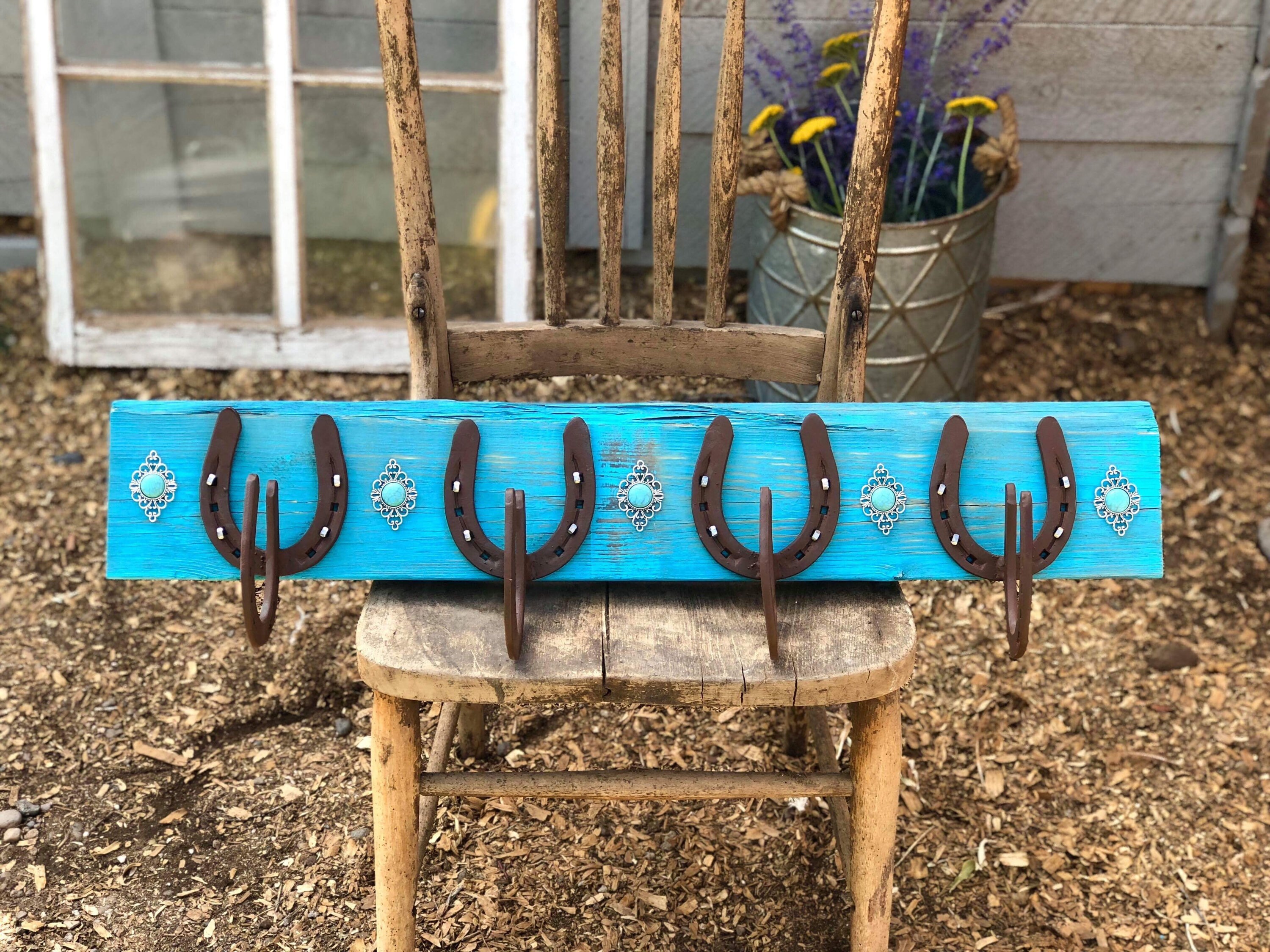 Coat Rack, Farm Girl Gifts, Country Home Decor, Coat Hooks, Towel Rack, Country Girl Gift, Horse girl gift, Farm house gift, Rustic decor