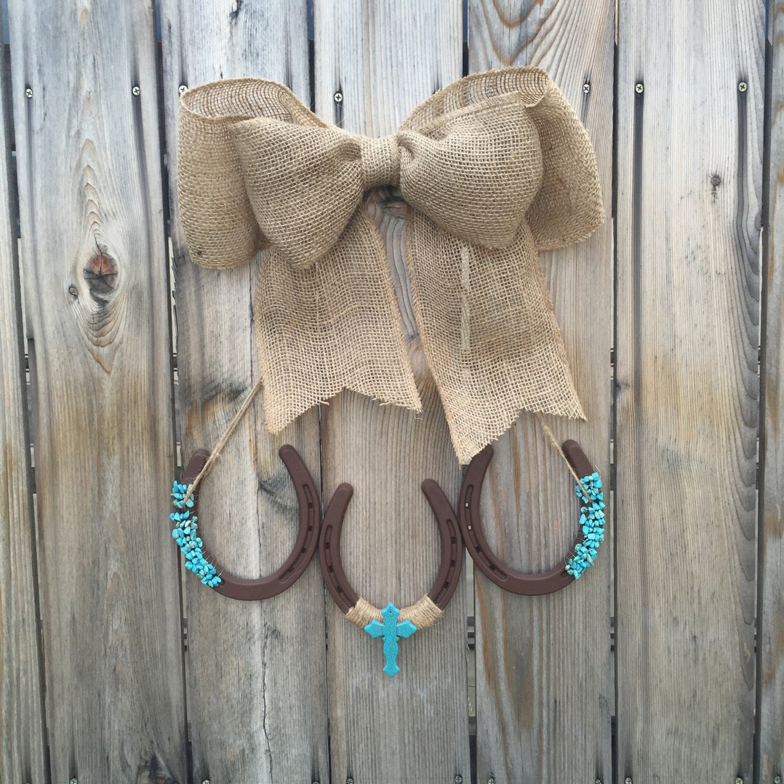 Horseshoe Decor Horseshoe Art Horseshoe Wall Decor Etsy