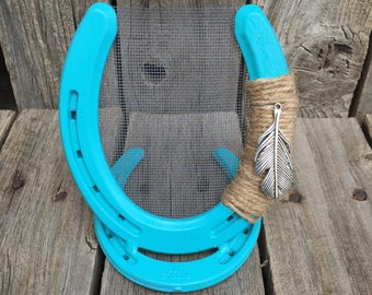 Jewelry Holder, Jewelry Display, Earring Holder, Earring Display, Earring Organizer, Jewelry Organizer, Horseshoe Decor, Horseshoe Art