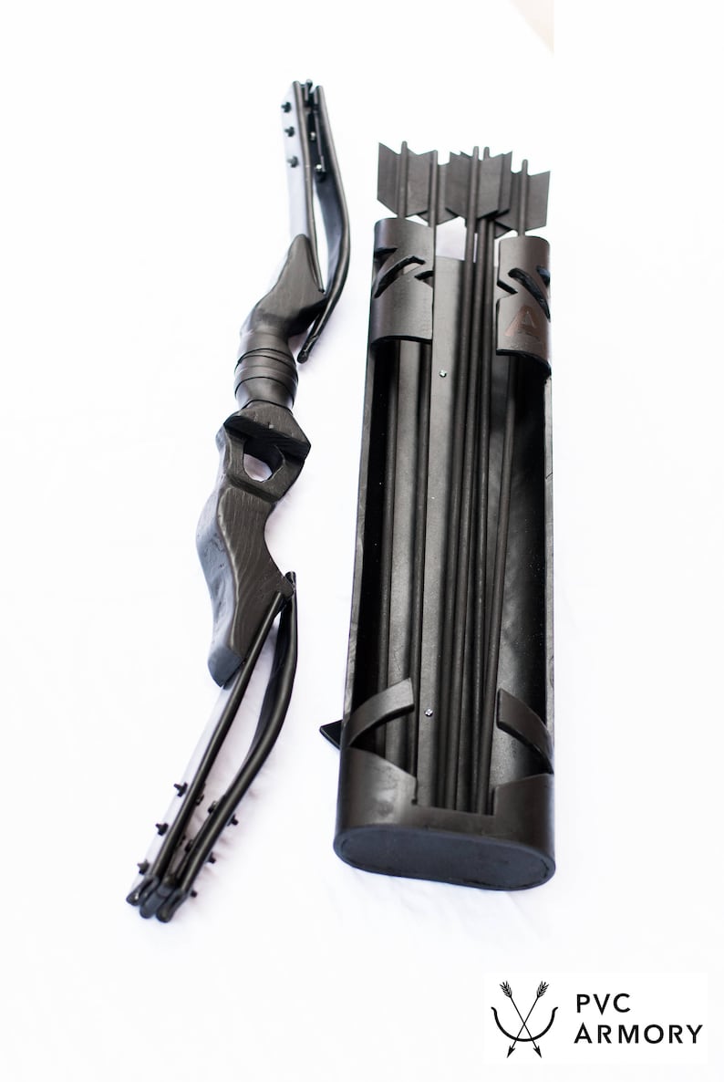 Collapsible Hawkeye's Bow Made of PVC Pipe Fully Etsy