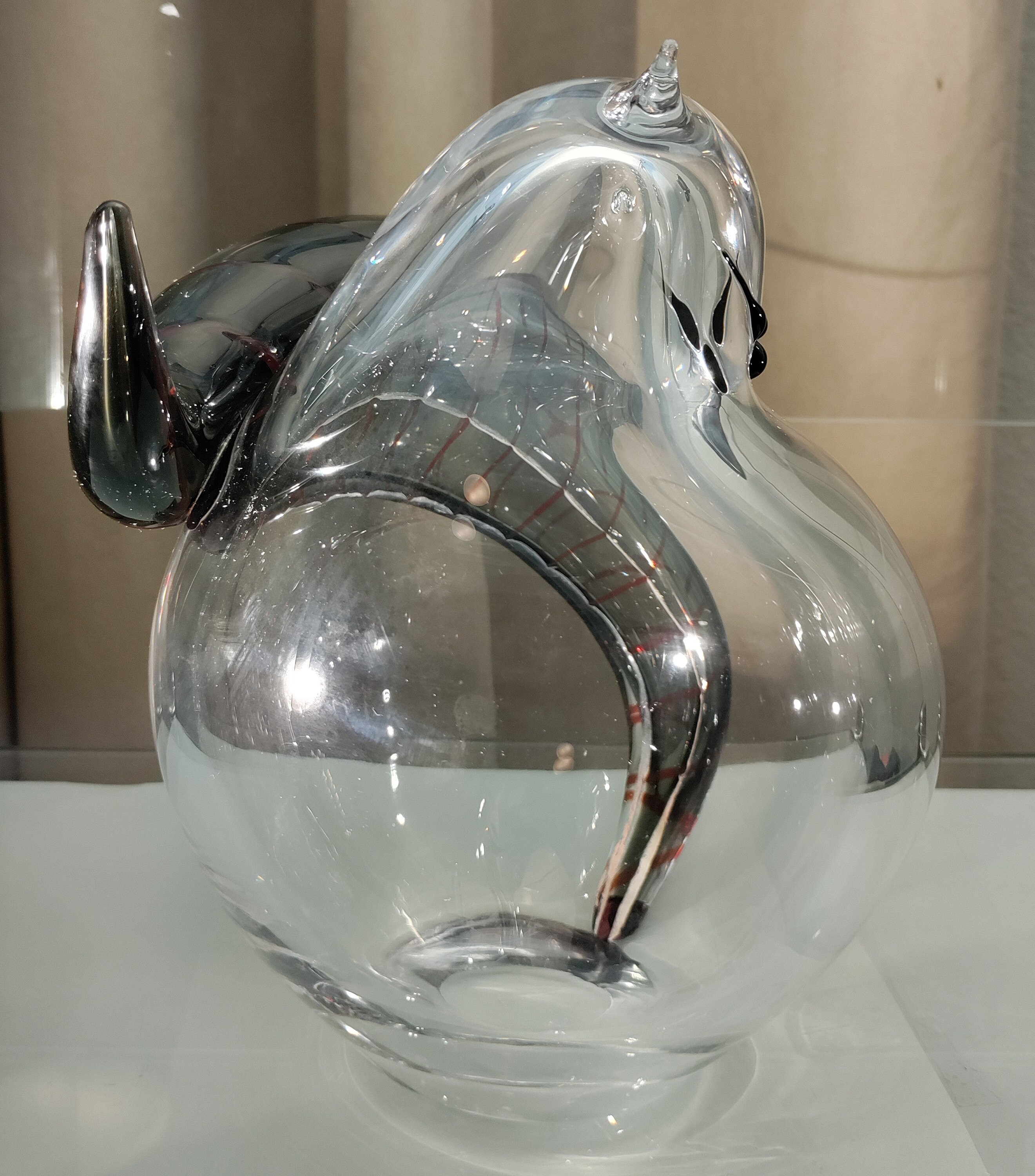 Livio Seguso for Oggetti Murano Glass Cat Sculpture - Large 9