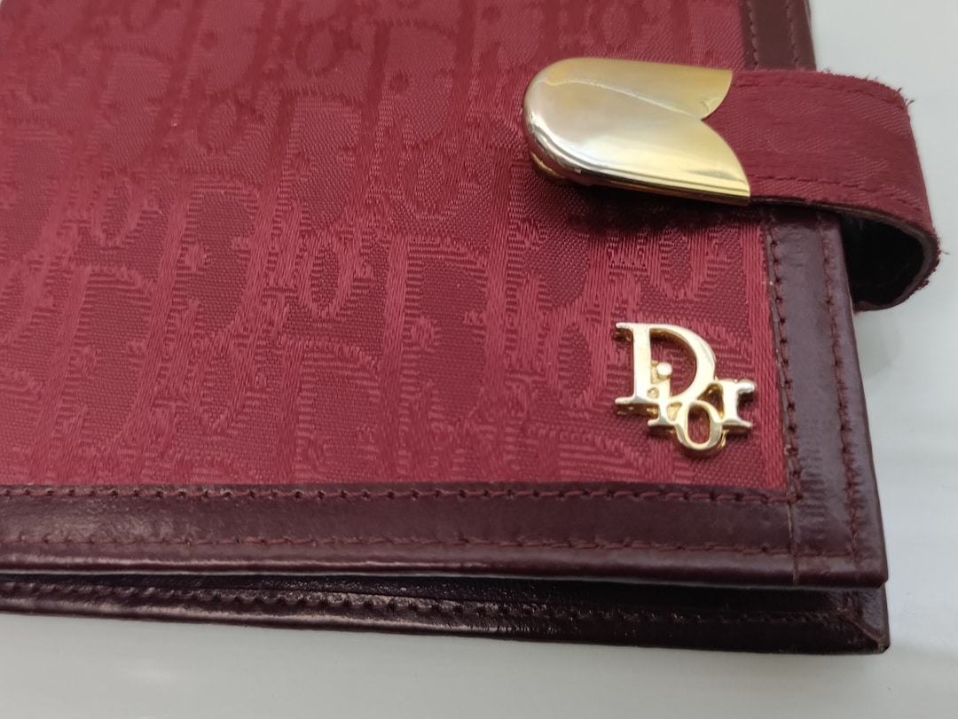 Christian Dior Trotter Oblique Bifold Wallet Canvas Leather