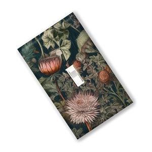 English Weeds Light Switch Cover Outlet  print Kitchen Bedroom Home Decor Garden Gift Botanical Flower