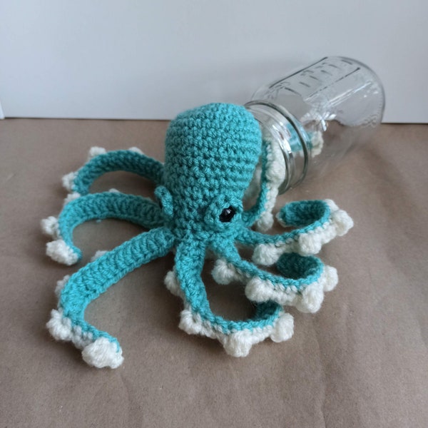 Octopus - crochet pattern UK terminolgy, US terminology