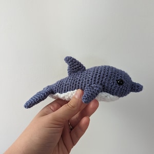 Dolphin crochet cuddly toy, baby shower birthday gift idea cuddly, soft, plush, softie, plushie