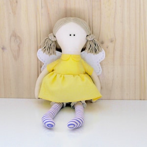 Fairy doll PDF soft toy sewing pattern plushie softie