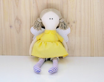 Fairy doll PDF soft toy sewing pattern plushie softie