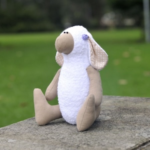 Dolly the Sheep PDF soft toy sewing pattern plushie softie