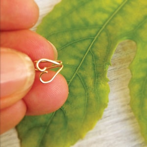 Fake nose cuff, Fake nose ring, Fake Septum Nose Ring Cuff ,NON PIERCED Sterling Silver Nose Ring/Cuff Hoop Earring Cartilage/catchless