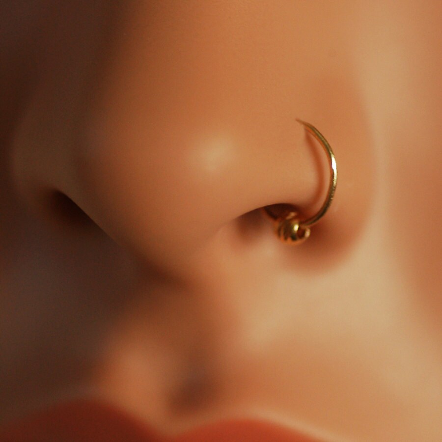 Glitter Cartilage Multi Hoop Nose Ring Daith Snug Piercing Tragus Helix Earring 