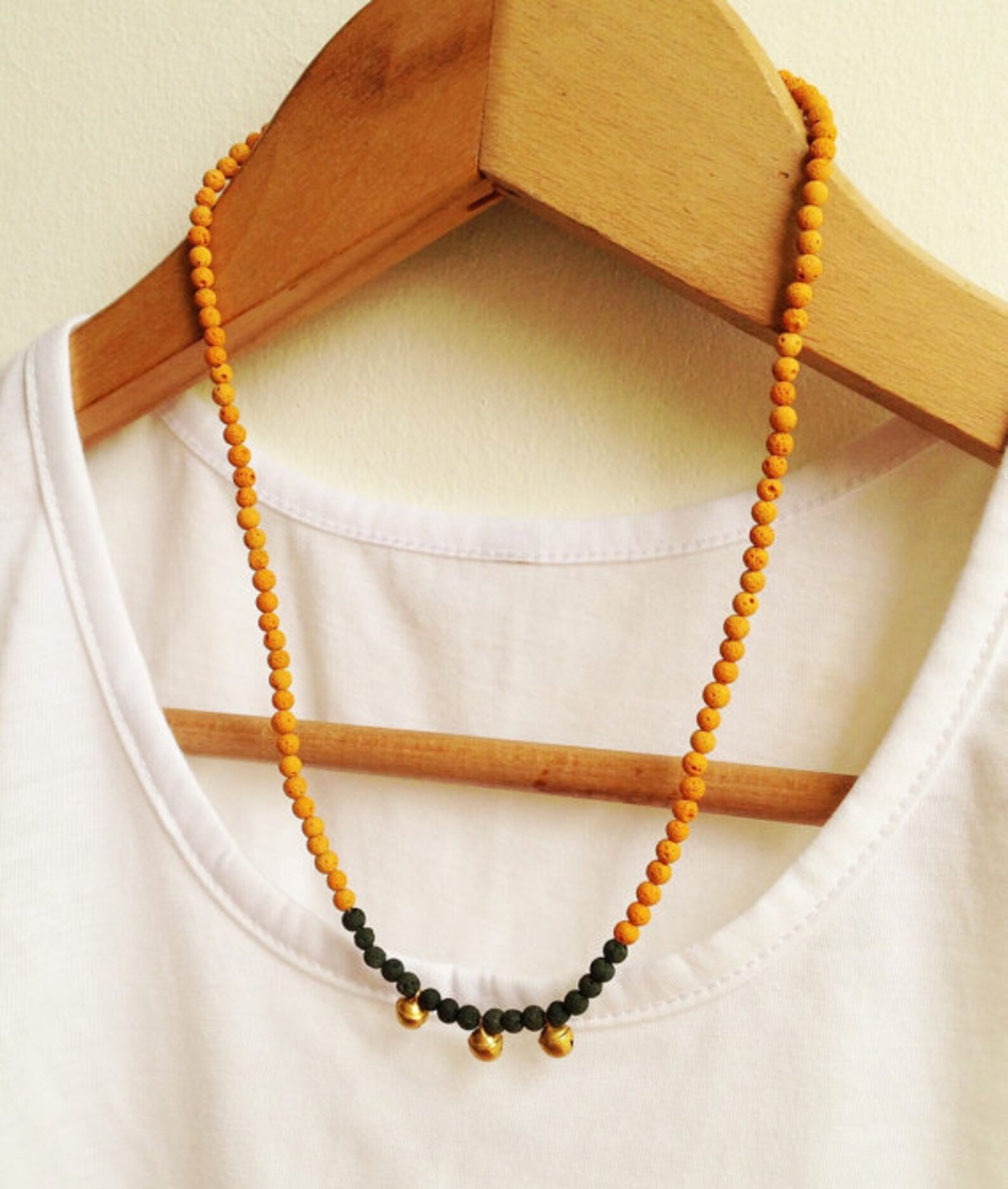 Gold Necklace Statement Necklace Fine Jewelry Mustard Yellow Etsy