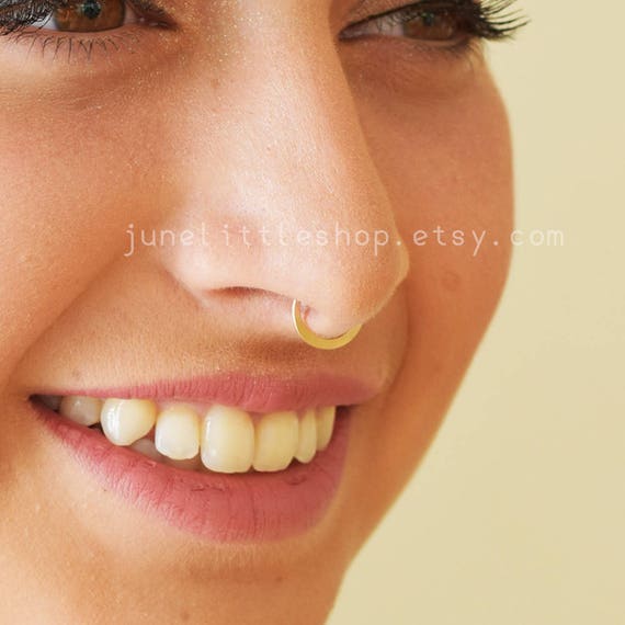 Etsy fake septum ring deals