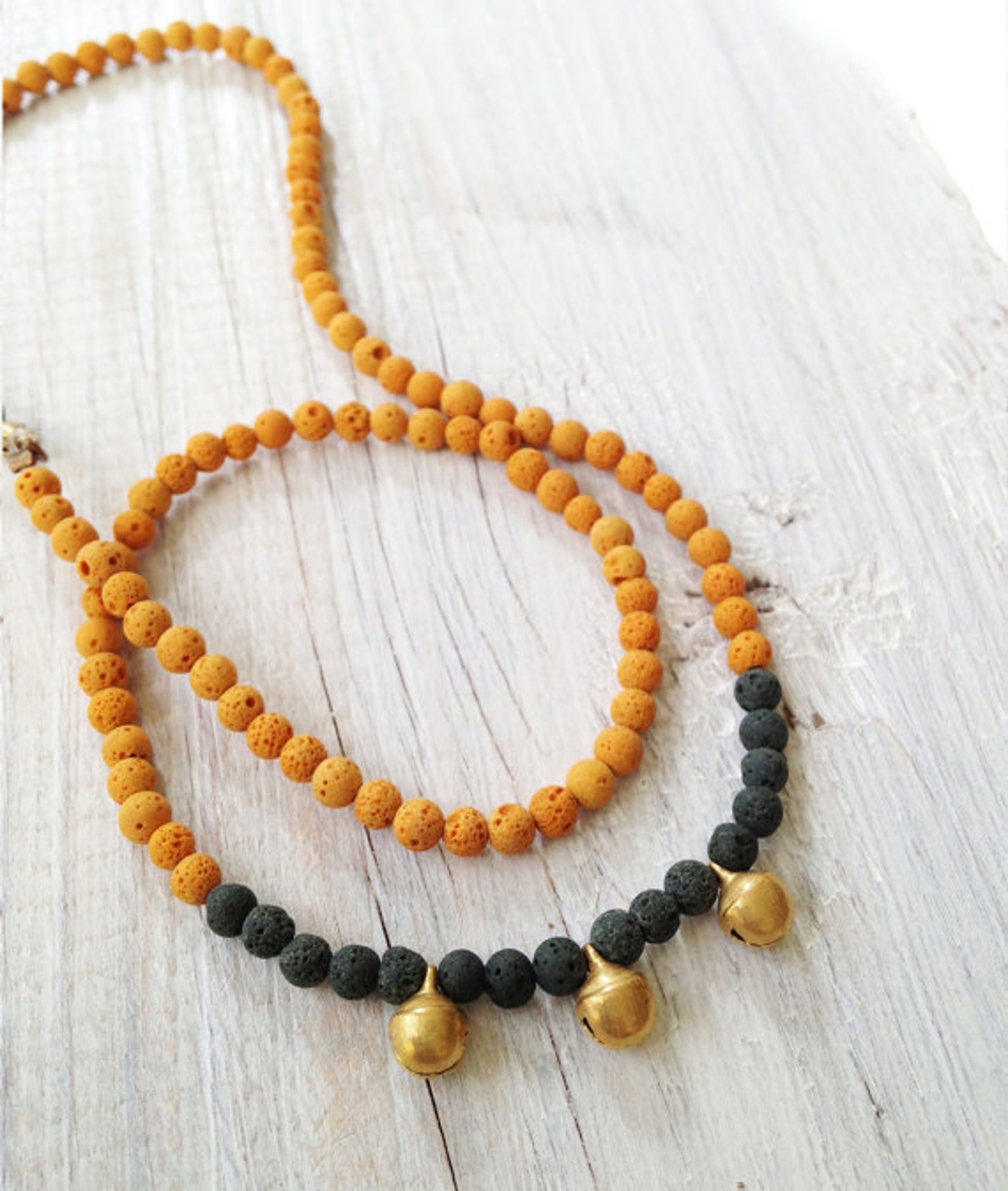 Gold Necklace Statement Necklace Fine Jewelry Mustard Yellow Etsy