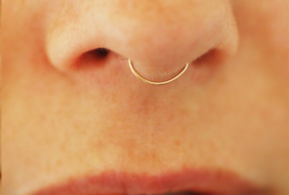 Septum thin best sale ring