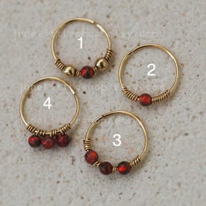 Cartilage earring,fire opal helix earring,fire opal nose ring,14k gold opal cartilage piercing,opal piercing jewelry, choose your opal hoop