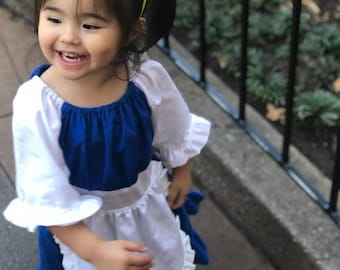 Beauty and the Beast Inspired Belle Provincial Girl Dress