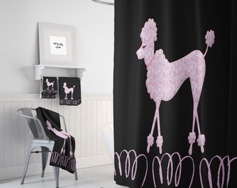 Poodle Shower Etsy