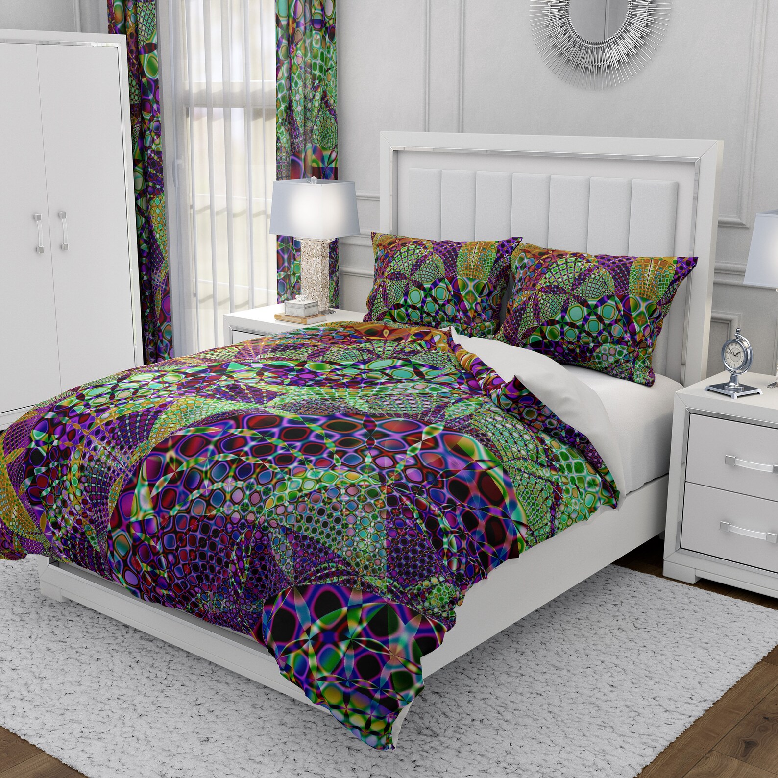 Maximalist Abstract Bedding Options Comforter Duvet Etsy