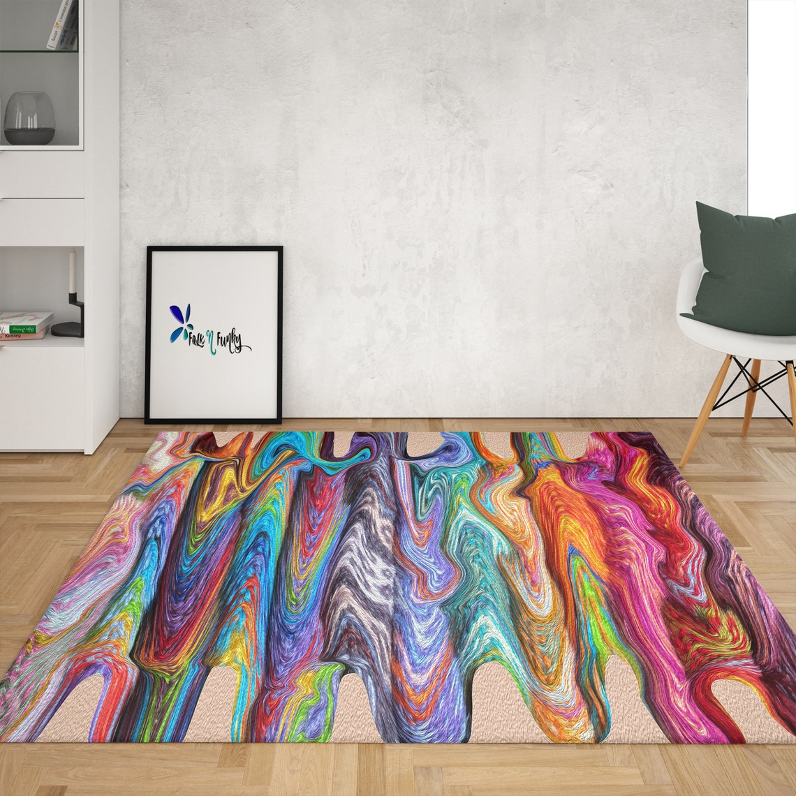 Funky hippie area rugs don t miss these creative designs