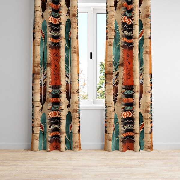 Boho Window Curtains - Etsy