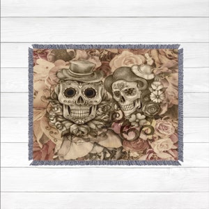 Sugar Skull Blanket