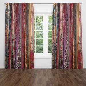 Boho Curtains 70 Handmade Options And Ideas Etsy