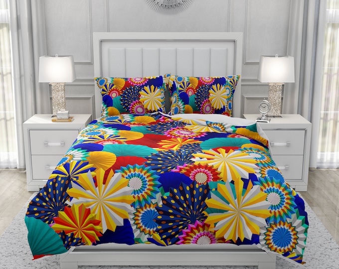 Floral Bedding Set Comforter or Duvet Cover