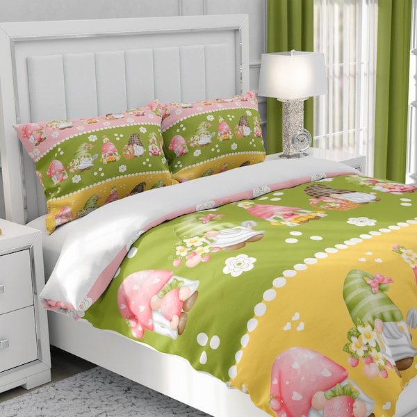 Gnome Bedding Etsy
