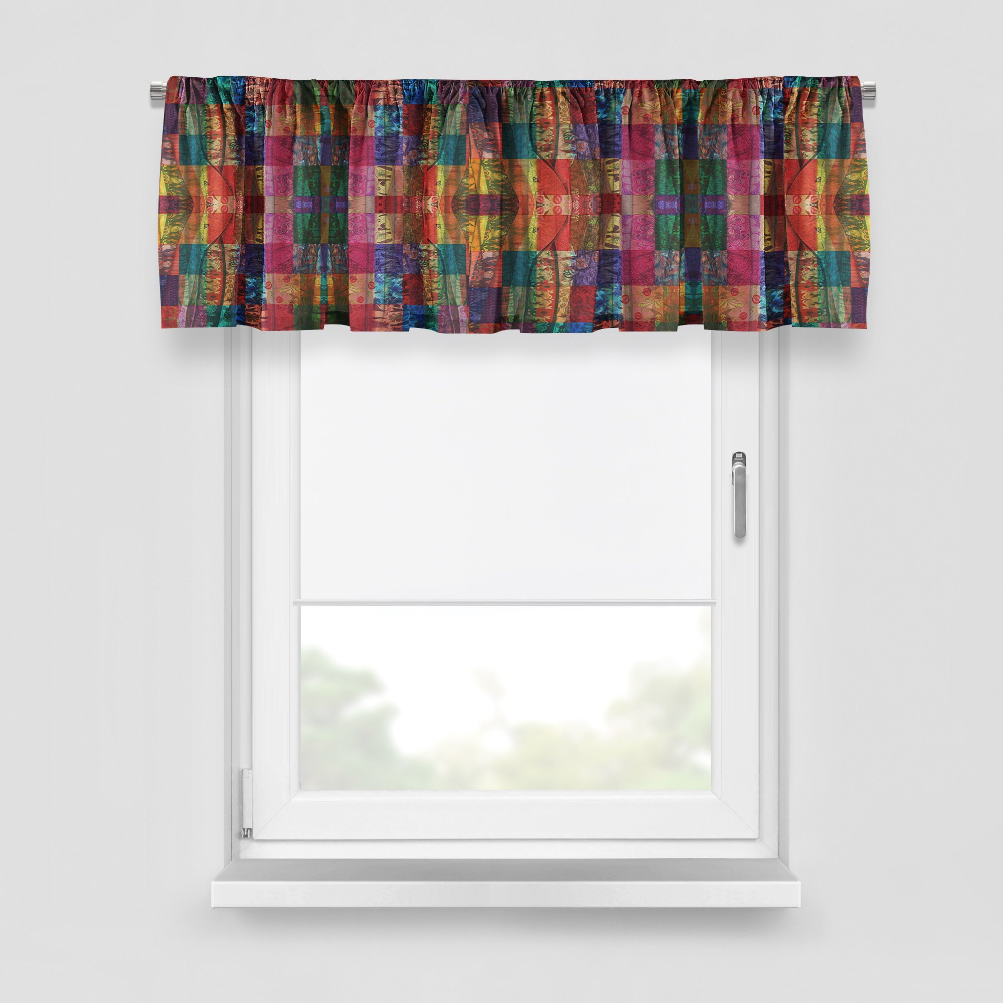 Boho Cafe Curtains Etsy