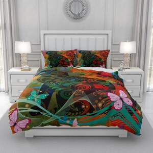 Folk N Funky Comforter and Duvet Cover Options