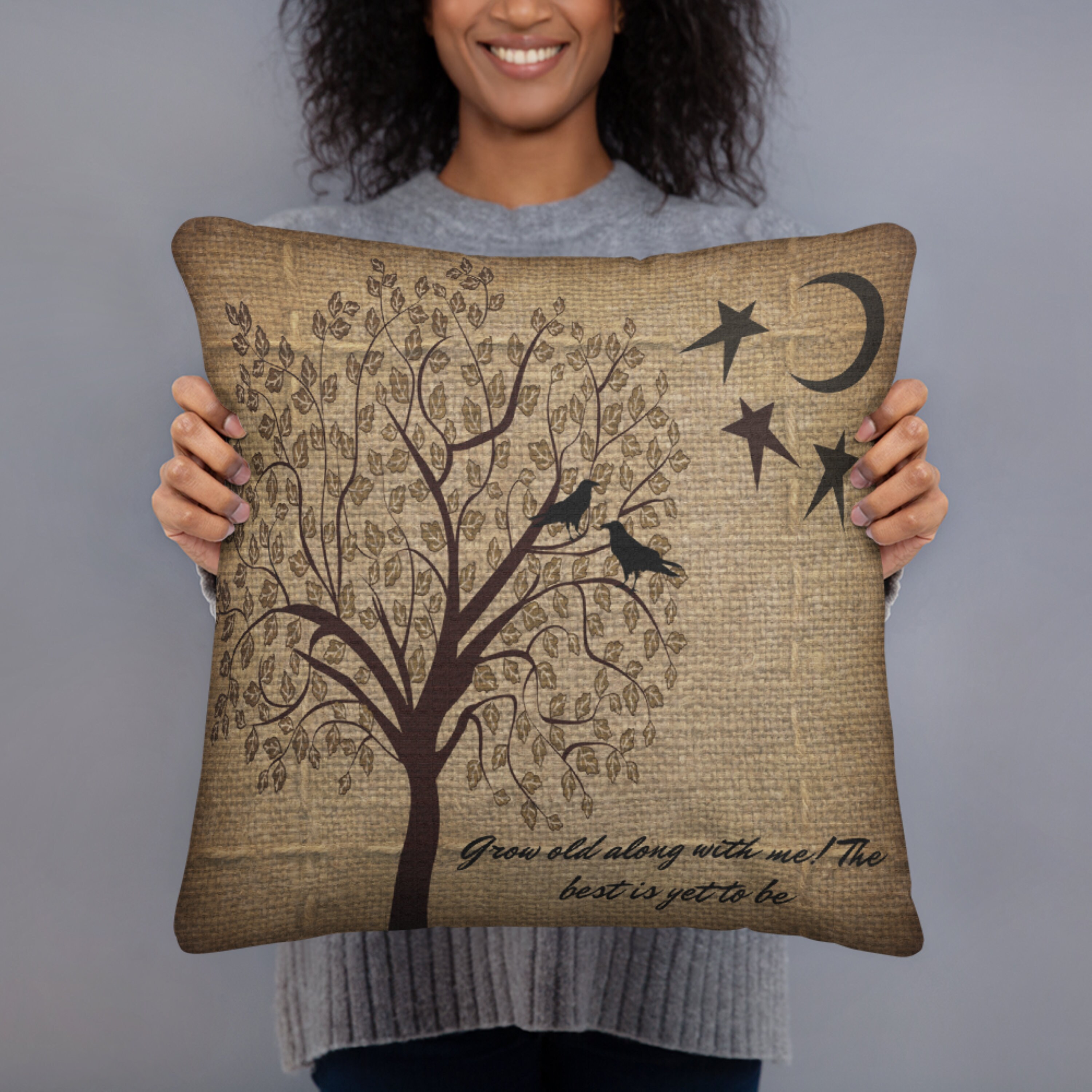 Minimalist Rustic Throw Pillows 