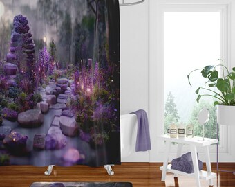 Plum Color Bathroom Set