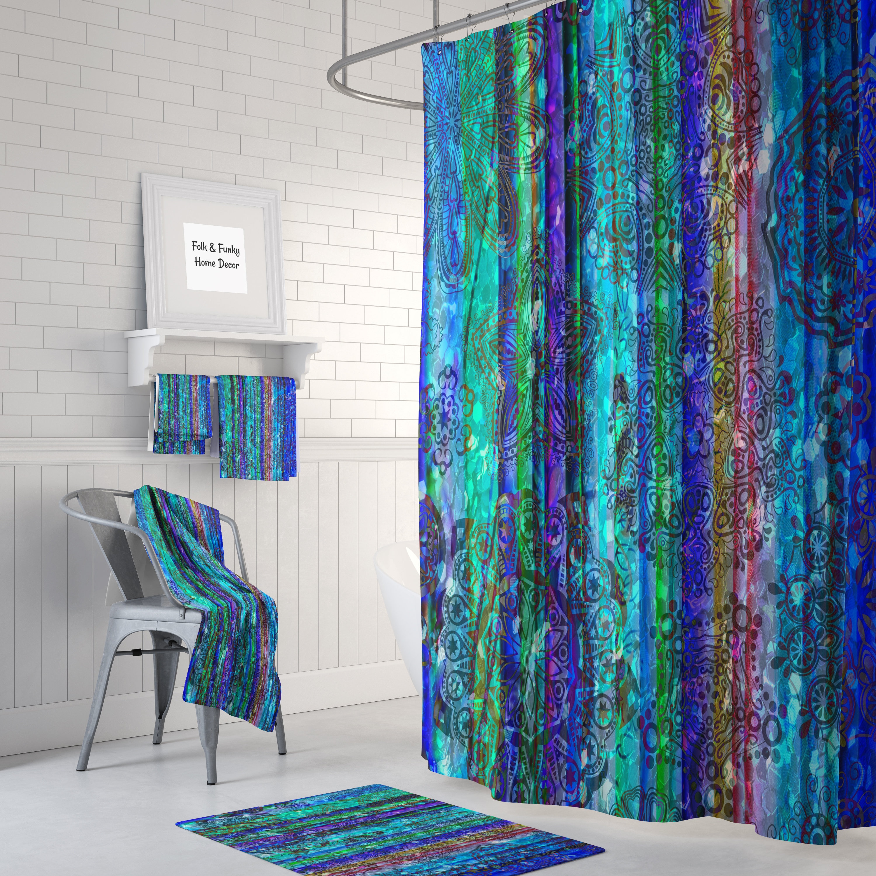 Hippy Shower Curtain 
