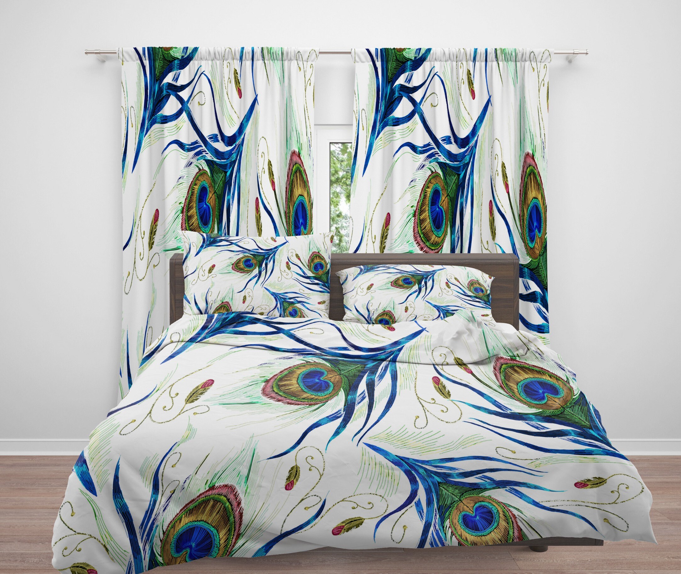 Bedding Peacock Bedding Peacock Comforter Duvet Cover