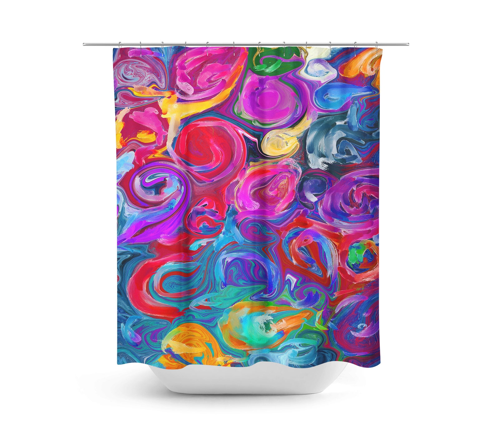 Boho Hippie Shower Curtain Etsy