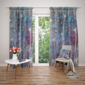 Window Curtains, Wishes, Boho Curtain, Blackout or Sheer
