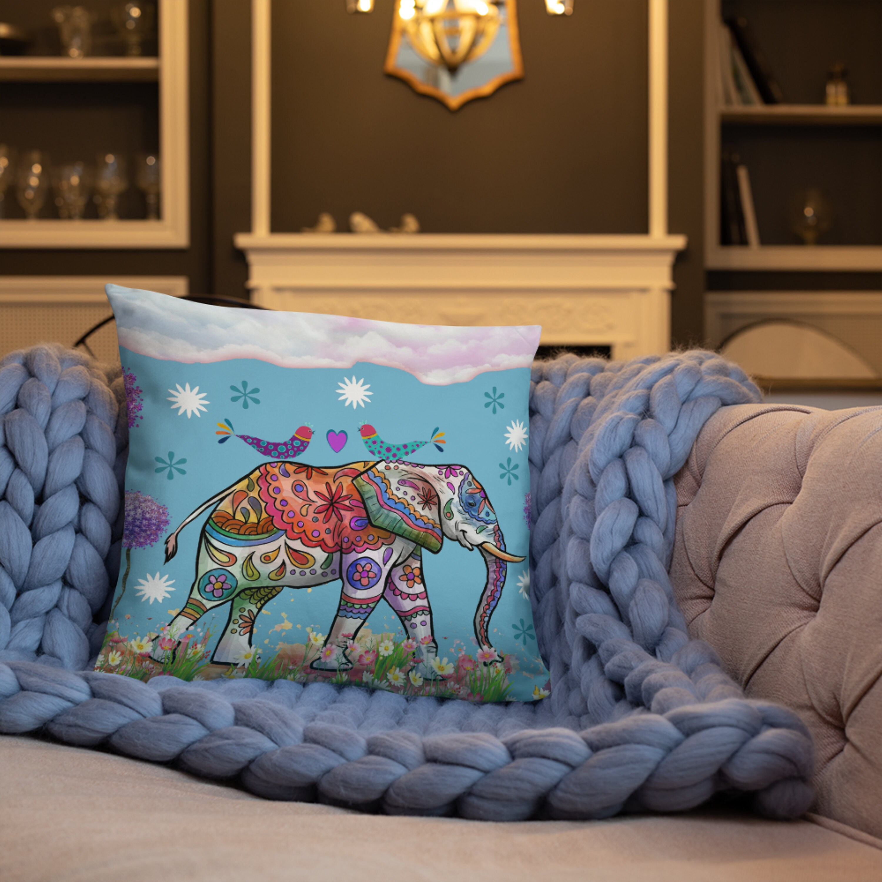 elephant nap pillow