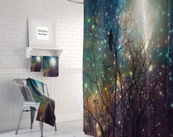 Full Moon Shower Curtain