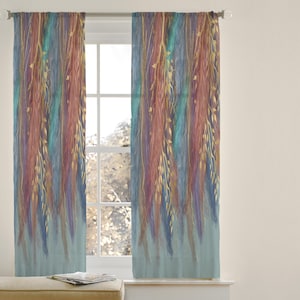 Wispy Dreams Window Curtains Boho Chic Window Treatments image 4