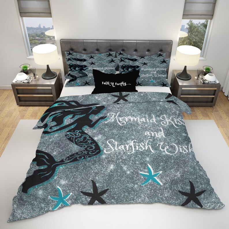 Mermaid Bedding Comforter Kisses Duvet Cover Mermaid Bedding Comforter Kisses Duvet Cover And Starfish Twin Full Queen King