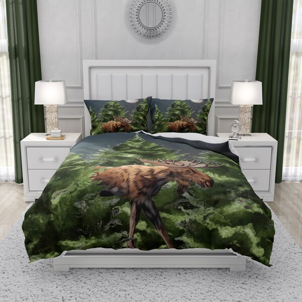 Moose Cabin Living Quilted Sofa Cover NCU0DQQ0746