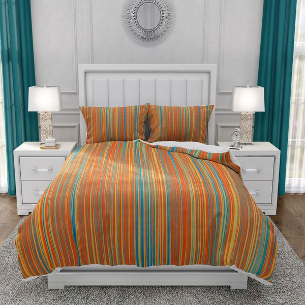 Orange Comforter Etsy