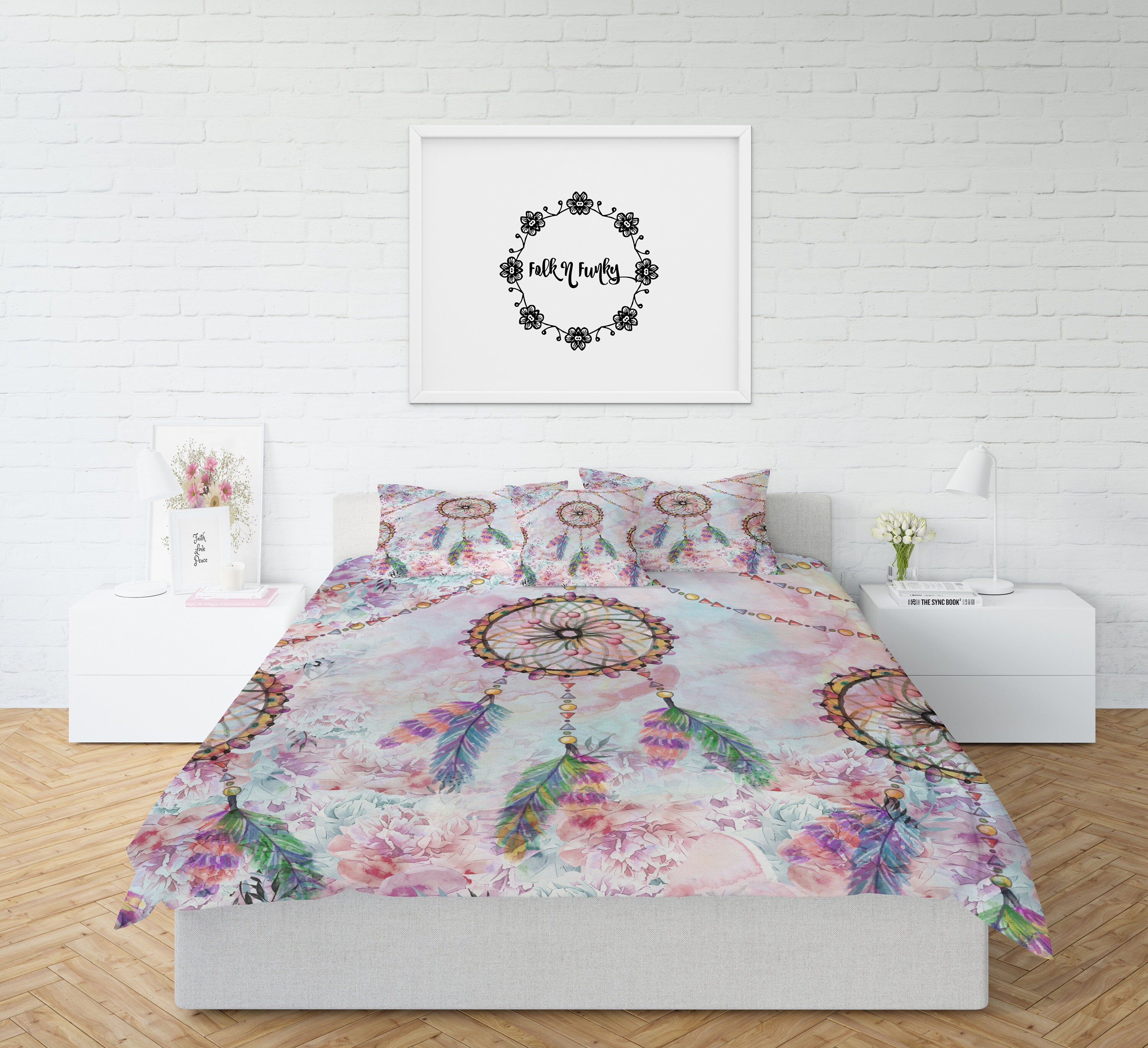 Dream Catcher Comforter or Duvet Cover Set Twin Full Queen Etsy