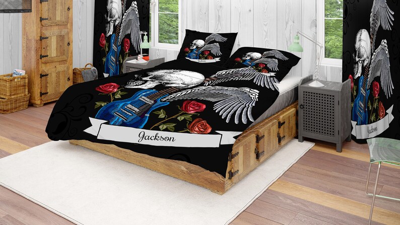 Woods Duvet Cover Set Twin Queen King Sizes with Pillow Shams