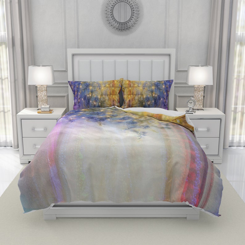 Lavender Nights Bedding Gypsy Comforter Set Boho Duvet Etsy