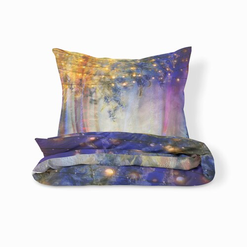 Moon Crow Comforter Duvet Cover Pillow Shams Etsy Canada